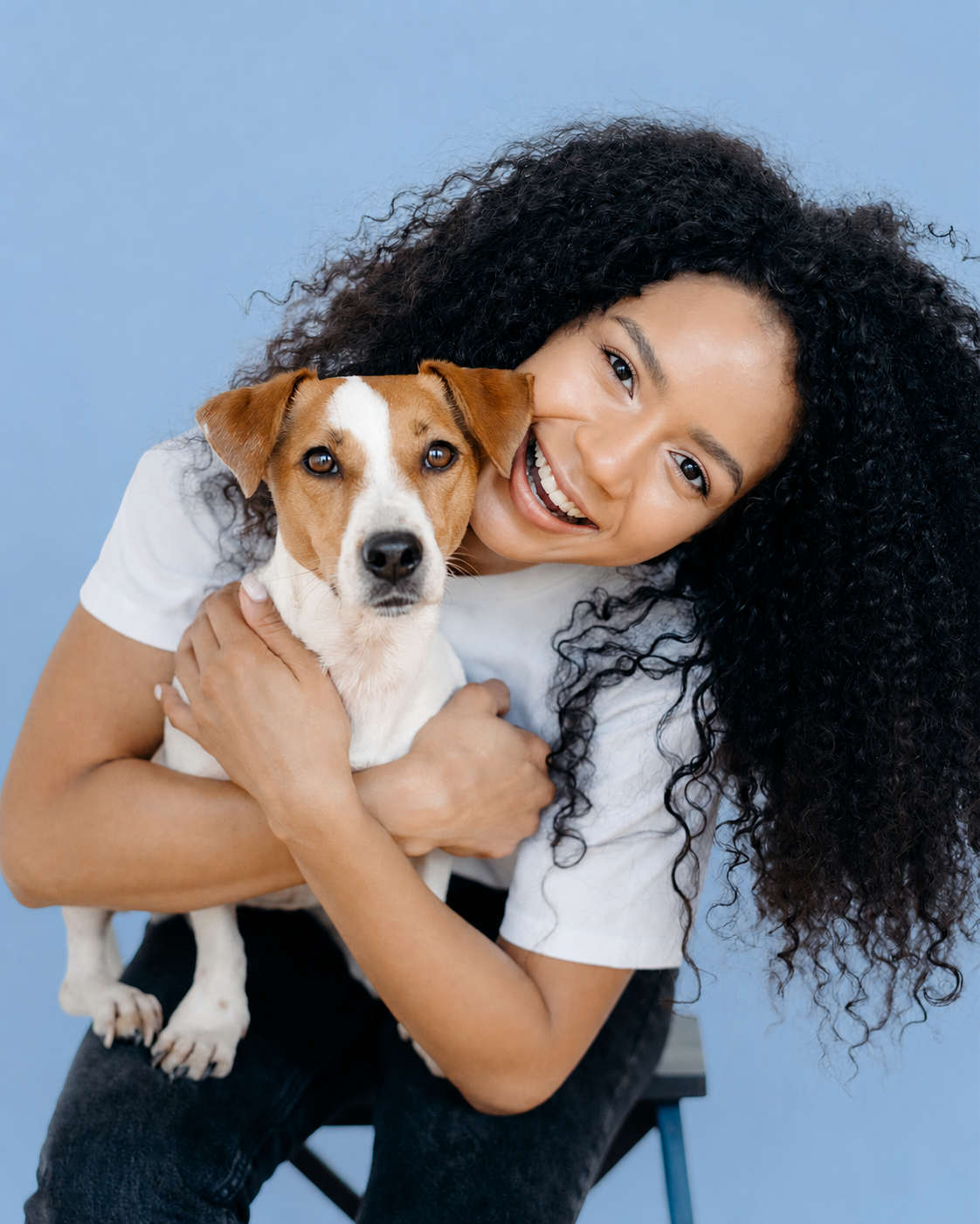 Emotional connection between person and pet
